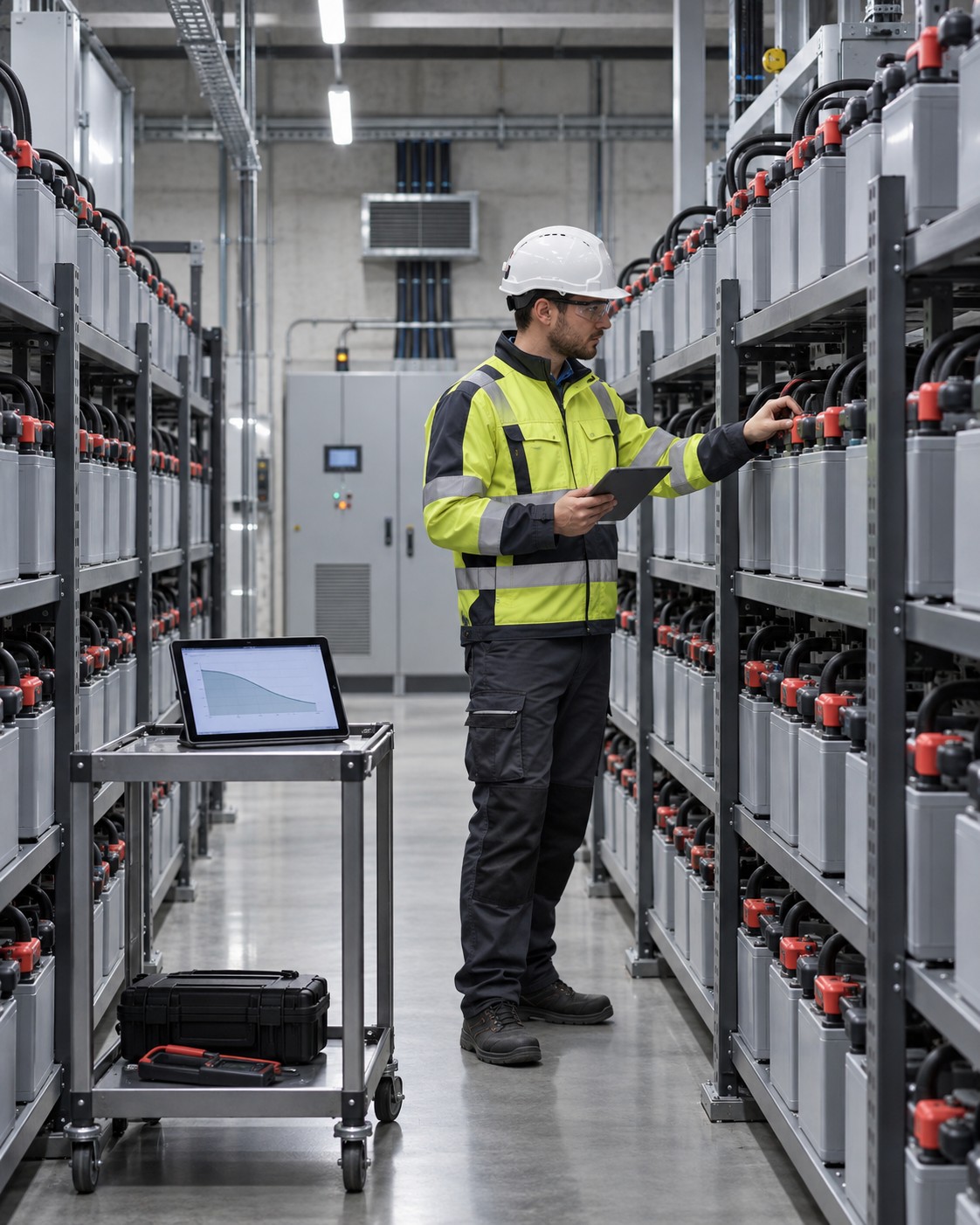 Battery bank sizing — Illustrative image